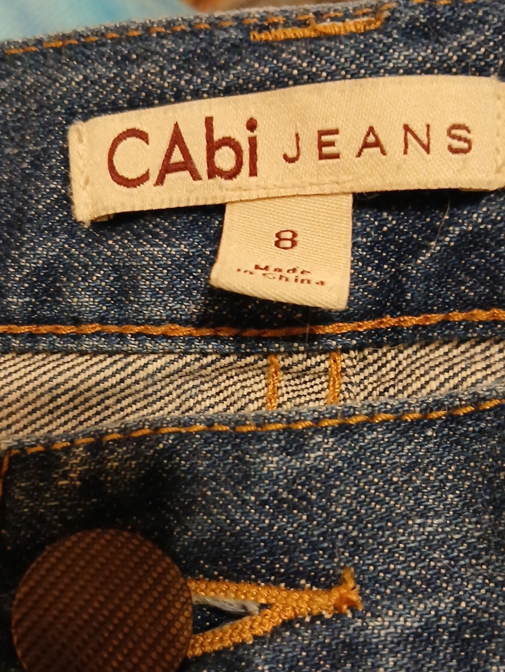 Cabi Jeans With Patches